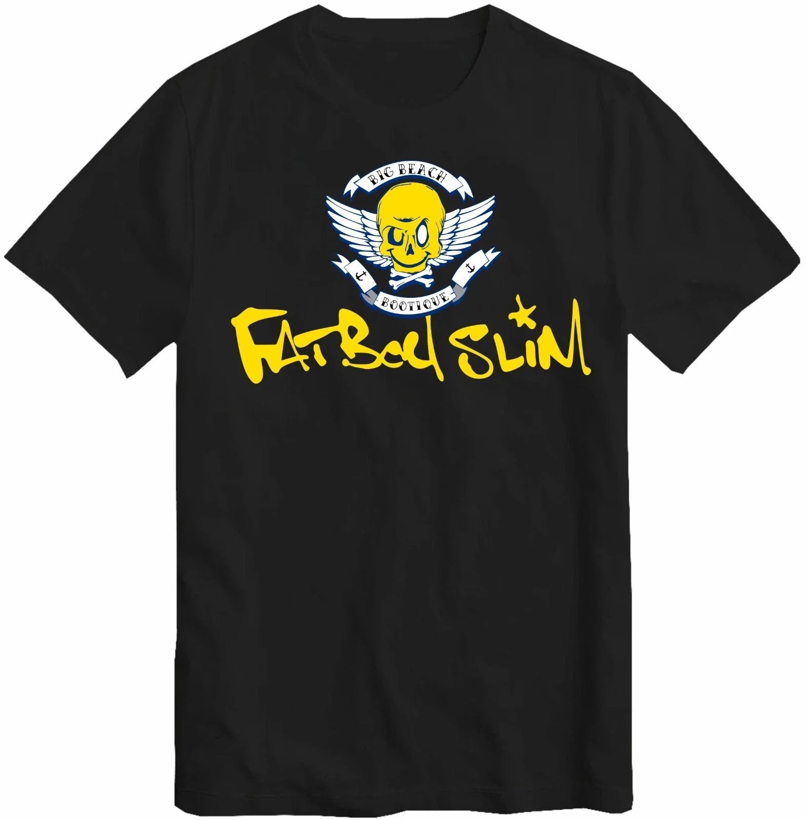 Fatboy Slim Big Beach Bootique Skull T-Shirt Tee Top Unisex T-shirt, Sweatshirt, Hoodie, Long Sleeve Tee - T-Shirt, Sweatshirt, Hoodie