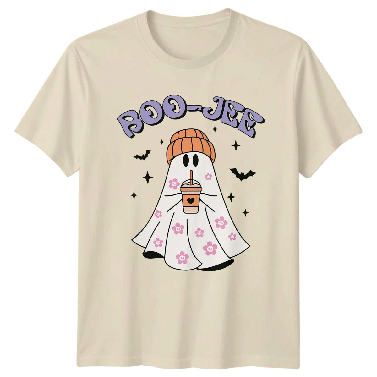 Boo-Jee Womens T-Shirt Retro Aesthetic Halloween Halloween Gift For Her Unisex T-shirt, Sweatshirt, Hoodie, Long Sleeve Tee - T-Shirt, Sweatshirt, Hoodie