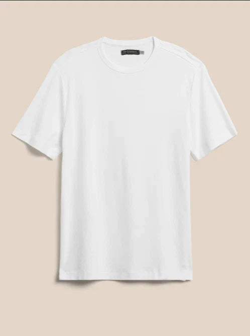 MEN MEDIUM BANANA REPUBLIC LUXE TOUCH PERFORMANCE T SHIRT SHORT SLEEVE WHITE NWT Unisex T-shirt, Sweatshirt, Hoodie, Long Sleeve Tee - T-Shirt, Sweatshirt, Hoodie