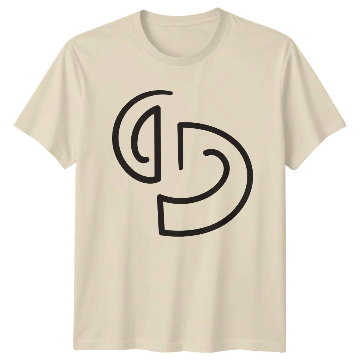 Abstract Intertwined Modern Minimalist T-Shirt Geometric Art Birthday Unisex T-shirt, Sweatshirt, Hoodie, Long Sleeve Tee - T-Shirt, Sweatshirt, Hoodie