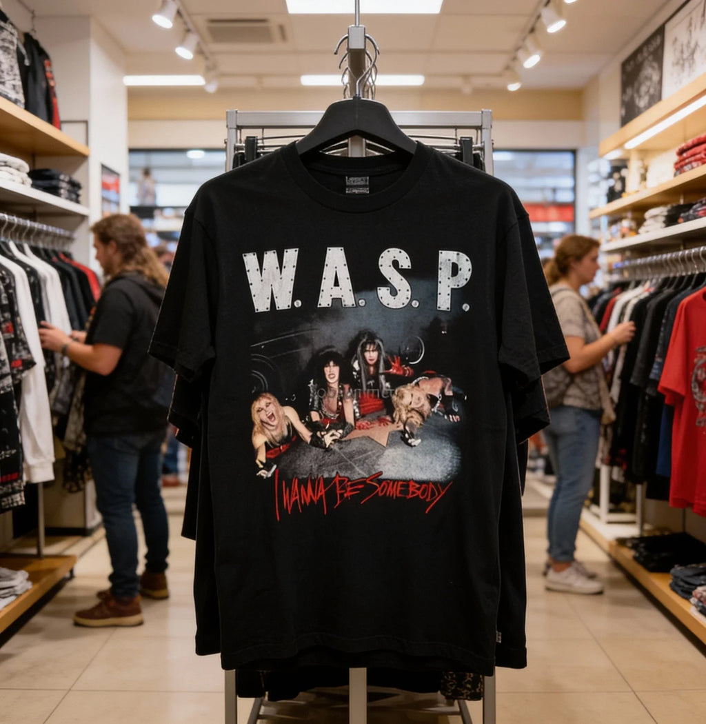 Wasp Band I Wanna Be Somebody Shirt Unisex COncert S-5XL Unisex T-shirt, Sweatshirt, Hoodie, Long Sleeve Tee - T-Shirt, Sweatshirt, Hoodie