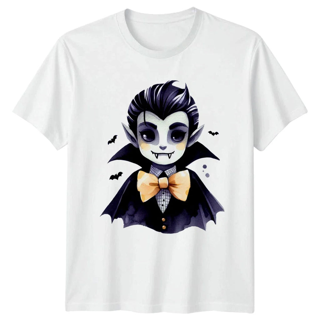 Cute Chibi Vampire Boy T-Shirt Vampire Halloween Gift For Him And Her Unisex T-shirt, Sweatshirt, Hoodie, Long Sleeve Tee - T-Shirt, Sweatshirt, Hoodie