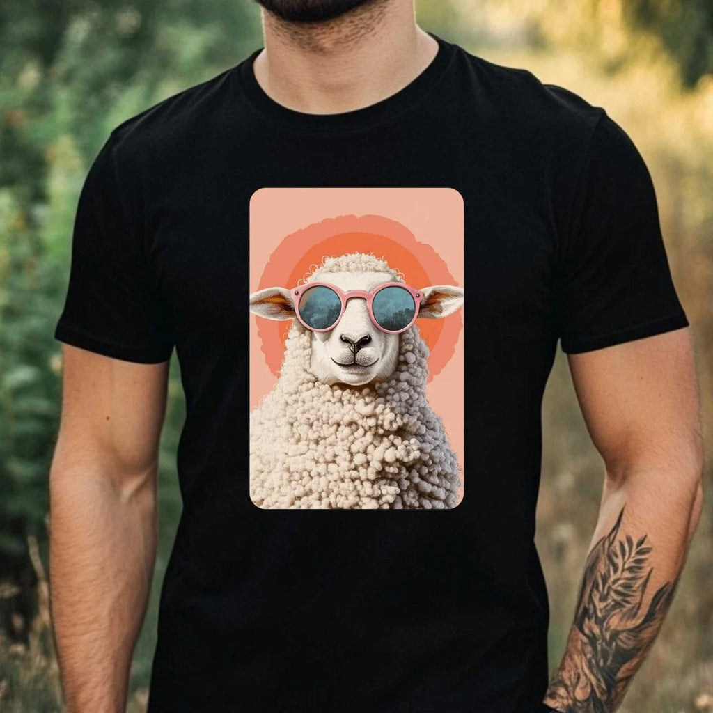 Mens Sharp Sunglasses Print Cotton T-Shirt Size XS to 5XL Unisex T-shirt, Sweatshirt, Hoodie, Long Sleeve Tee - T-Shirt, Sweatshirt, Hoodie