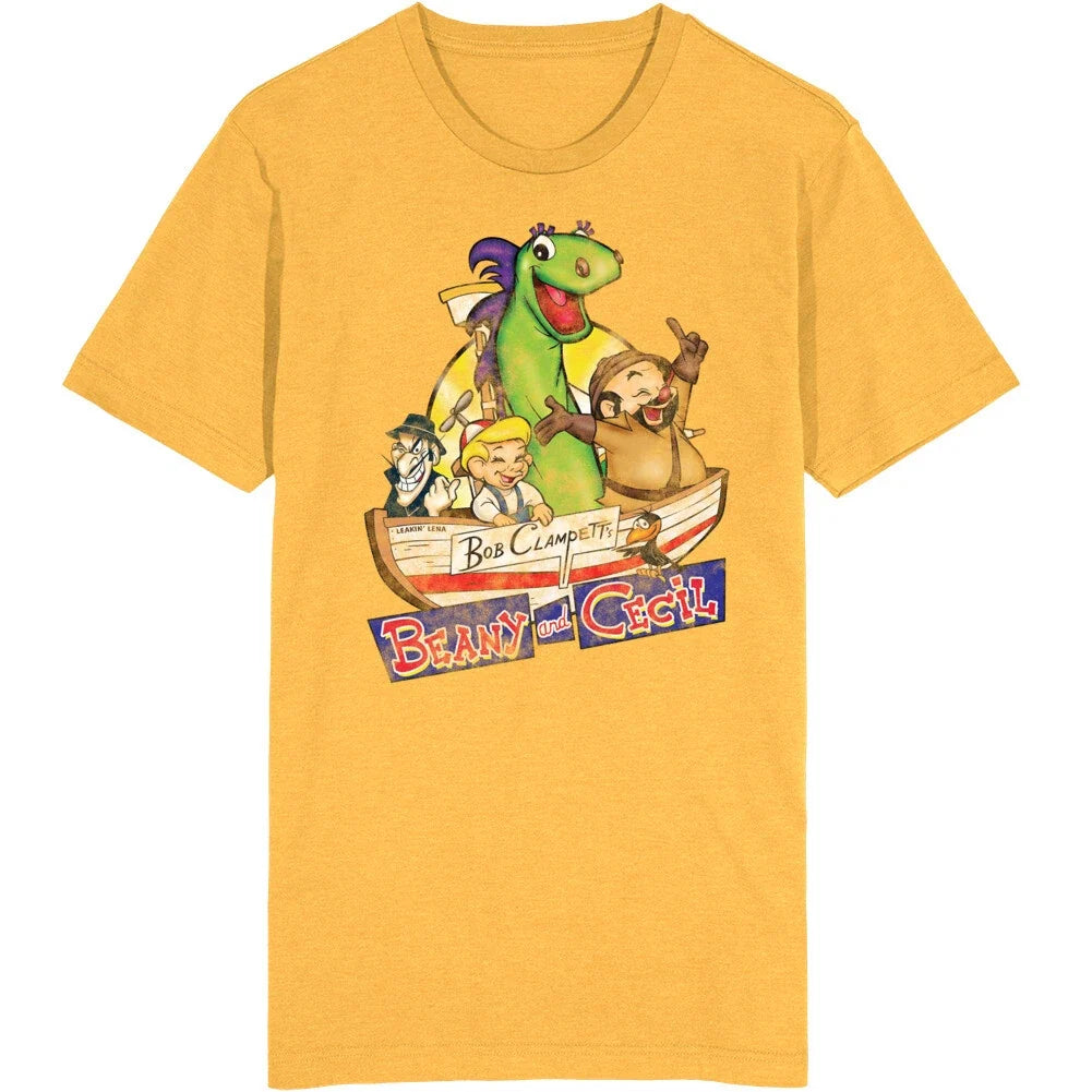 Beany And Cecil Retro 50s Tv Show Poster Vintage Unisex T Shirt Unisex T-shirt, Sweatshirt, Hoodie, Long Sleeve Tee - T-Shirt, Sweatshirt, Hoodie