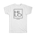 Gift T-Shirt : HILO Hawaii Square Modern Minimalist Font Unisex T-shirt, Sweatshirt, Hoodie, Long Sleeve Tee - T-Shirt, Sweatshirt, Hoodie
