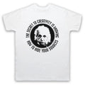 ALBERT EINSTEIN SECRET TO CREATIVITY GENIUS UNOFFICIAL MENS & WOMENS T-SHIRT Unisex T-shirt, Sweatshirt, Hoodie, Long Sleeve Tee - T-Shirt, Sweatshirt, Hoodie