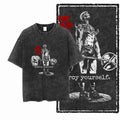 Oversized T Shirt - Vintage Acid Washed Out Style - Gym Bodybuilding Deadlift Fun Unisex T-shirt, Sweatshirt, Hoodie, Long Sleeve Tee - T-Shirt, Sweatshirt, Hoodie