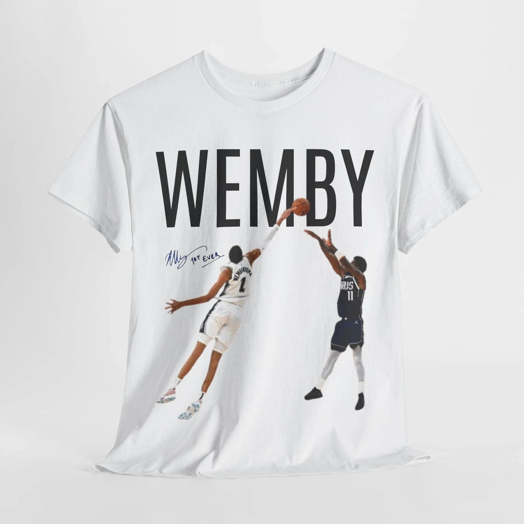 NBA Victor Wembanyama "Wemby" Fan Cotton T-Shirt Unisex T-shirt, Sweatshirt, Hoodie, Long Sleeve Tee - T-Shirt, Sweatshirt, Hoodie