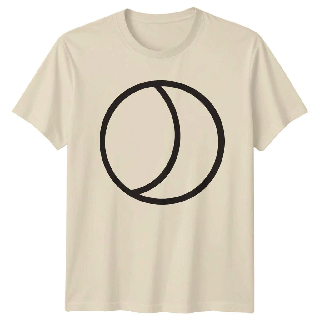 Minimalist Crescent Moon Outline Art T-Shirt Moon Phase Celestial Birthday Gift Unisex T-shirt, Sweatshirt, Hoodie, Long Sleeve Tee - T-Shirt, Sweatshirt, Hoodie
