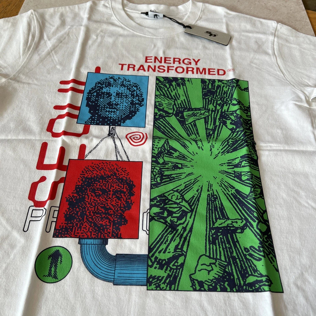 Seoul Projects Energy Transformed Mens Xl Premium White Tee $68 Unisex T-shirt, Sweatshirt, Hoodie, Long Sleeve Tee - T-Shirt, Sweatshirt, Hoodie