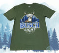 New Busch Light Deer Hunting Buck Budweiser Beer Bud Men's Vintage T-Shirt Unisex T-shirt, Sweatshirt, Hoodie, Long Sleeve Tee - T-Shirt, Sweatshirt, Hoodie