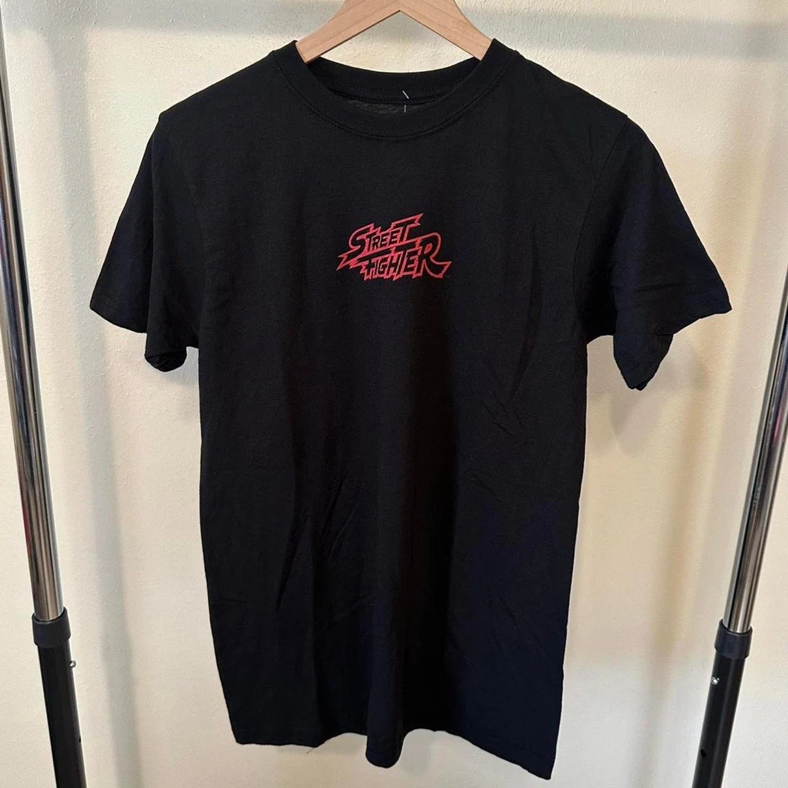 Y2K Street fighter Video Game Promo Black T-Shirt Unisex T-shirt, Sweatshirt, Hoodie, Long Sleeve Tee - T-Shirt, Sweatshirt, Hoodie