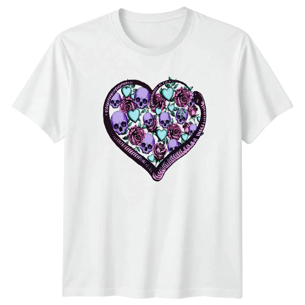 Pastel Goth Love Heart Snake Womens T-Shirt Pastel Goth Alternative Fashion Unisex T-shirt, Sweatshirt, Hoodie, Long Sleeve Tee - T-Shirt, Sweatshirt, Hoodie