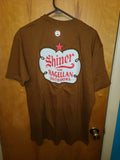 SHINER BOCK & MAGELLAN OUTDOORS T-SHIRT LARGE BROWN / Buy 10 Get Free New Hat Unisex T-shirt, Sweatshirt, Hoodie, Long Sleeve Tee - T-Shirt, Sweatshirt, Hoodie