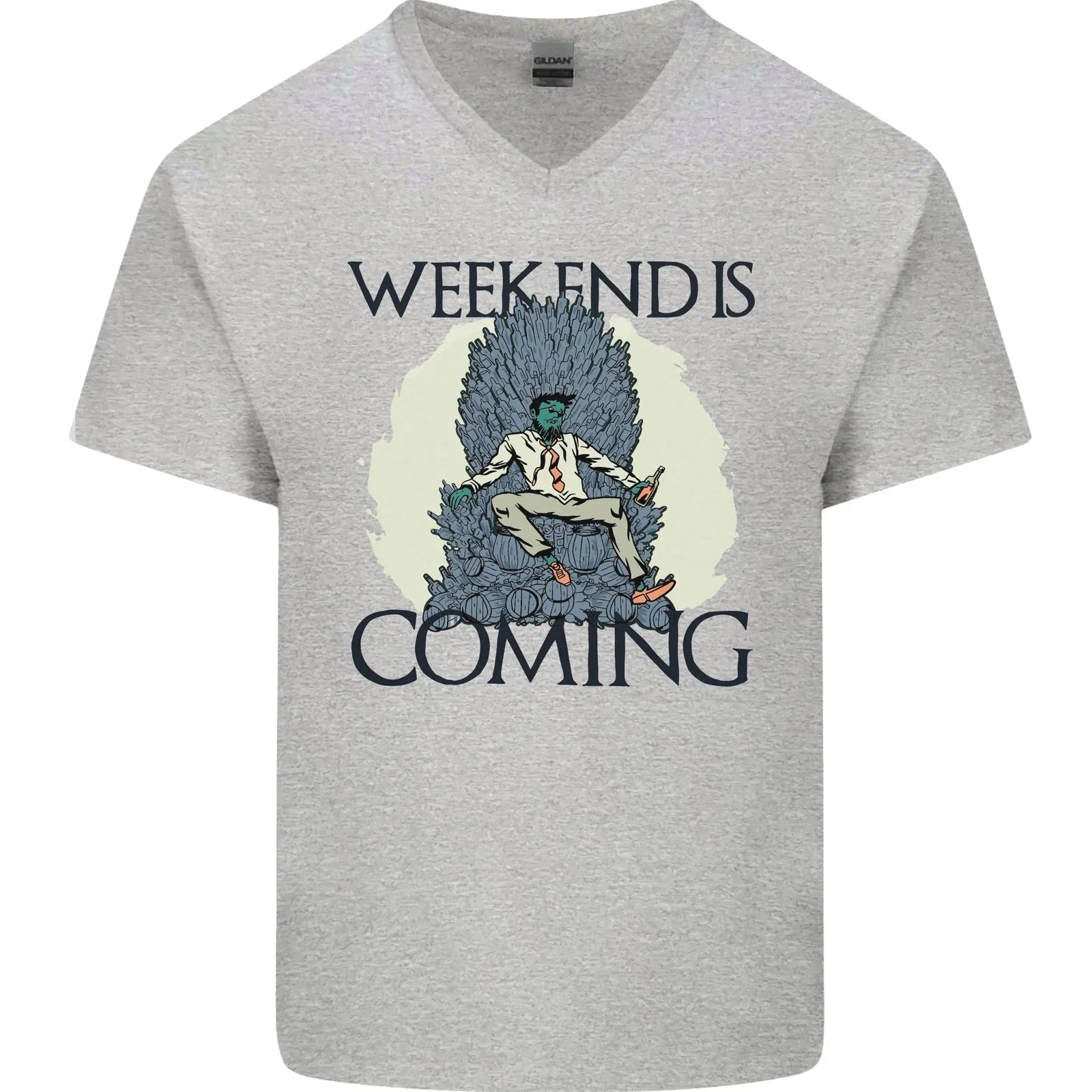 Weekend Funny Beer Cider Wine Alcohol Gin Mens V-Neck Cotton T-Shirt Unisex T-shirt, Sweatshirt, Hoodie, Long Sleeve Tee - T-Shirt, Sweatshirt, Hoodie