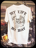 MY LIFE MY WAY panhead vintage flash sheet biker patch sticker shirt shovelhead Unisex T-shirt, Sweatshirt, Hoodie, Long Sleeve Tee - T-Shirt, Sweatshirt, Hoodie