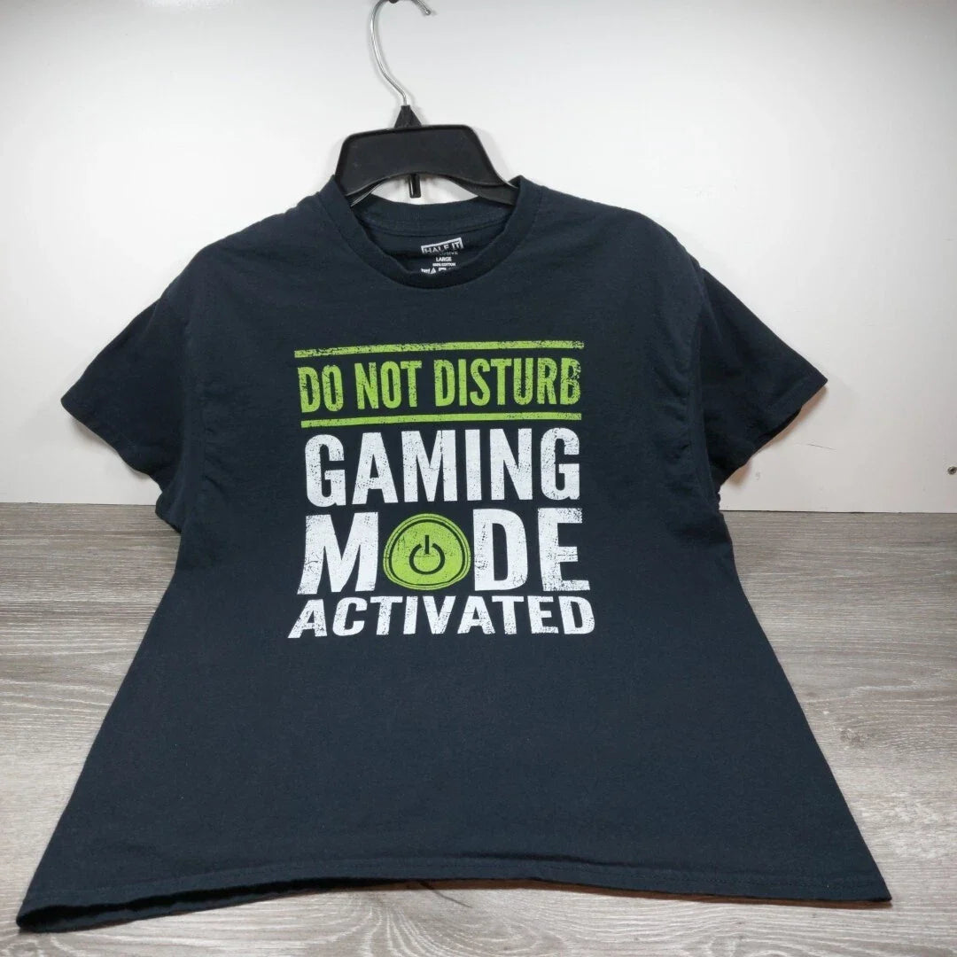 Do Not Disturb Gaming Mode Activated Funny Game Lover Gift Trendy T-shirt USA Unisex T-shirt, Sweatshirt, Hoodie, Long Sleeve Tee - T-Shirt, Sweatshirt, Hoodie