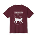 Cat Petting Guide T-Shirt, Cute Cat Lover Tee, Funny Cat Owner Shirt, Cat Mom Unisex T-shirt, Sweatshirt, Hoodie, Long Sleeve Tee - T-Shirt, Sweatshirt, Hoodie