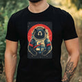 Mens Black Bear Astronaut Print Cotton T-Shirt Size XS to 5XL Unisex T-shirt, Sweatshirt, Hoodie, Long Sleeve Tee - T-Shirt, Sweatshirt, Hoodie