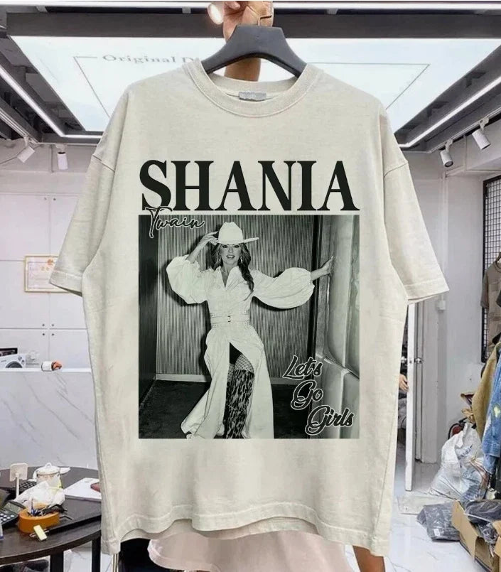 Shania Twain 90s Tshirt, Shania Twain Tour 2024 Unisex Tshirt For Men Women Unisex T-shirt, Sweatshirt, Hoodie, Long Sleeve Tee - T-Shirt, Sweatshirt, Hoodie