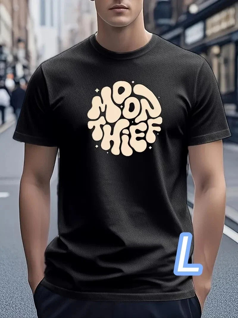 Simple T Black size L MoonThief Moon Robber Size T shirt that steals the moon Unisex T-shirt, Sweatshirt, Hoodie, Long Sleeve Tee - T-Shirt, Sweatshirt, Hoodie