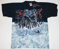 Dragon Swarm Skull Island Skeletons Fantasy T-Shirt Liquid Blue 2004 NEW UNWORN Unisex T-shirt, Sweatshirt, Hoodie, Long Sleeve Tee - T-Shirt, Sweatshirt, Hoodie