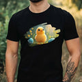 Mens Funny Easter Chick Print Cotton T-Shirt Size XS to 5XL Unisex T-shirt, Sweatshirt, Hoodie, Long Sleeve Tee - T-Shirt, Sweatshirt, Hoodie