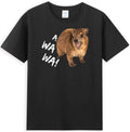 Awawa! Funny Angry Screaming Hyrax Animal Pattern Men's T-Shirt Unisex T-shirt, Sweatshirt, Hoodie, Long Sleeve Tee - T-Shirt, Sweatshirt, Hoodie
