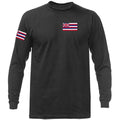 State of Hawaii Flag Crest HI Graphic Long Sleeve Unisex T-shirt, Sweatshirt, Hoodie, Long Sleeve Tee - T-Shirt, Sweatshirt, Hoodie