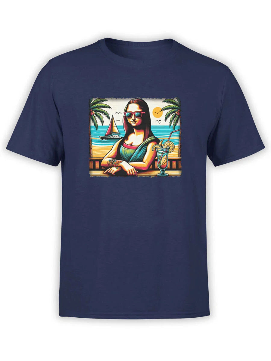 FANTUCCI Unisex T-Shirts | Mona Cruisa T-Shirt | 100% Cotton Unisex T-shirt, Sweatshirt, Hoodie, Long Sleeve Tee - T-Shirt, Sweatshirt, Hoodie