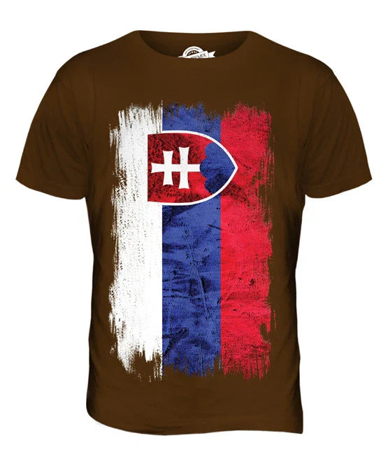 SLOVAKIA GRUNGE FLAG MENS T SHIRT TEE SHIRT XS S M L XL 2XL 3XL 4XL 5XL Unisex T-shirt, Sweatshirt, Hoodie, Long Sleeve Tee - T-Shirt, Sweatshirt, Hoodie