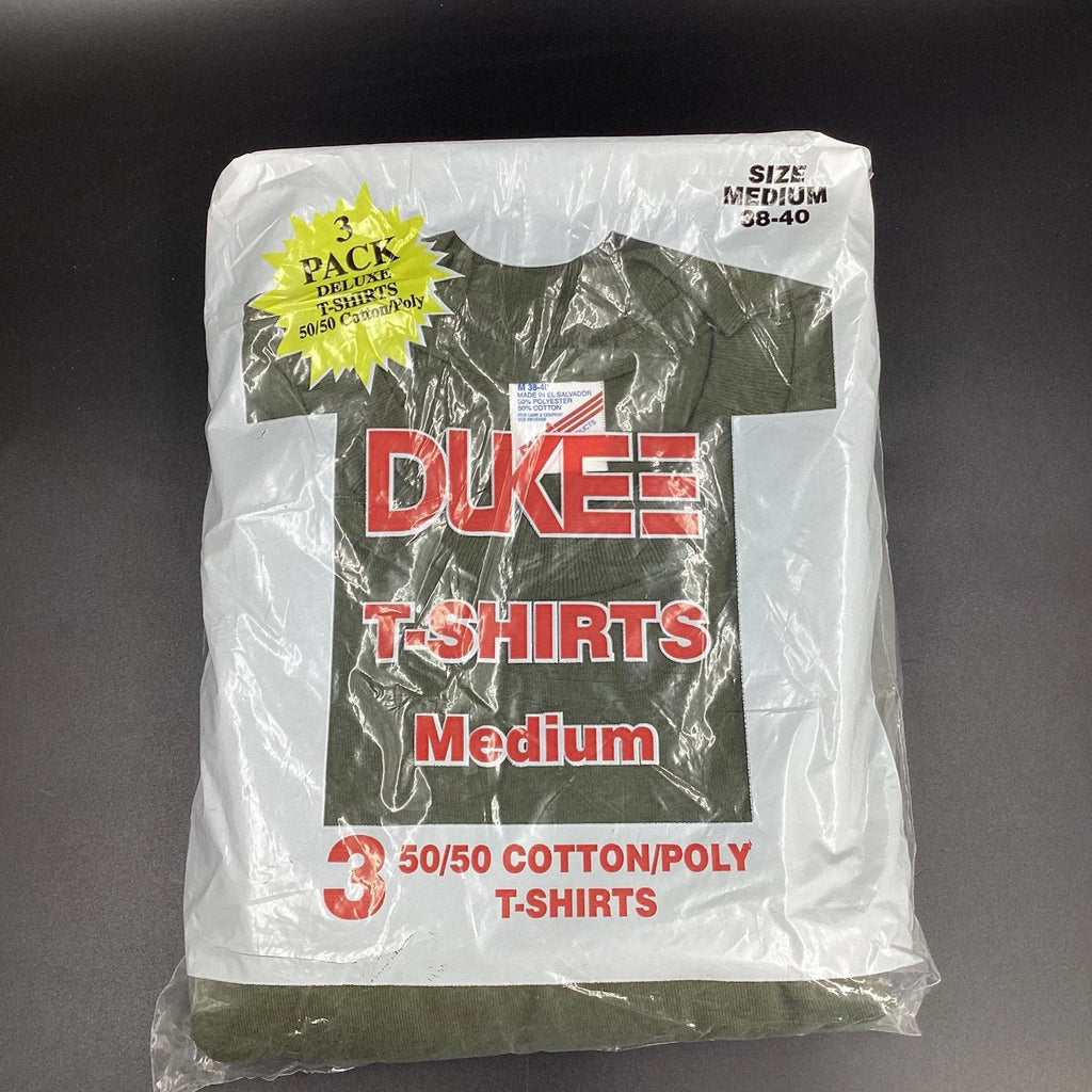 Duke Tactical T-Shirts 50/50 Cotton Poly - Olive 3 Pack Size Medium  NEW! Unisex T-shirt, Sweatshirt, Hoodie, Long Sleeve Tee - T-Shirt, Sweatshirt, Hoodie