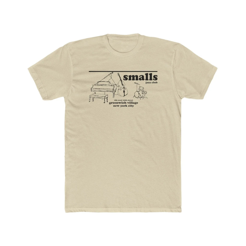 Small's Jazz Club NYC Jazz Restaurant Cotton Crew Tee Unisex T-shirt, Sweatshirt, Hoodie, Long Sleeve Tee - T-Shirt, Sweatshirt, Hoodie