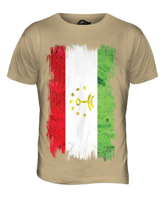 TAJIKISTAN GRUNGE FLAG MENS T SHIRT TEE SHIRT XS S M L XL 2XL 3XL 4XL 5XL Unisex T-shirt, Sweatshirt, Hoodie, Long Sleeve Tee - T-Shirt, Sweatshirt, Hoodie