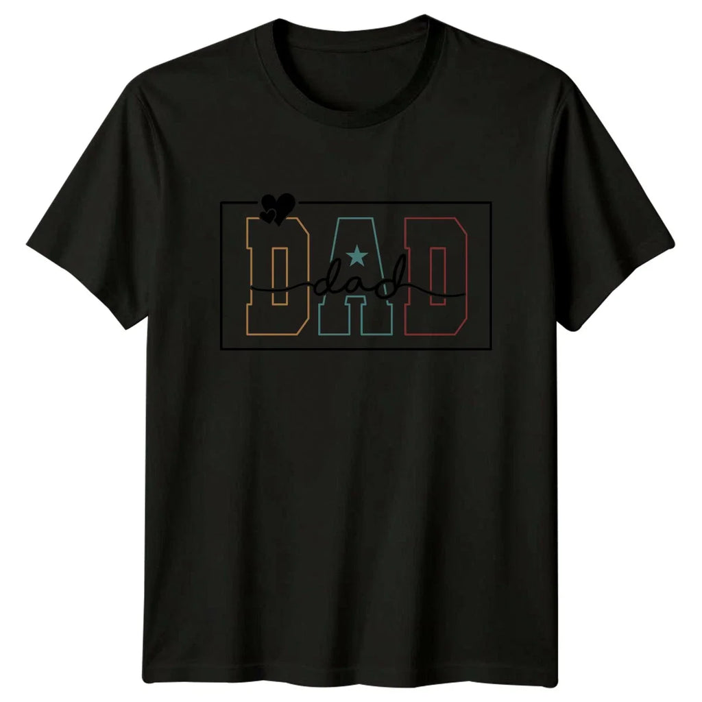Dad Dad Mens T-Shirt New Dad Fatherhood Fathers Day Gift For Him Unisex T-shirt, Sweatshirt, Hoodie, Long Sleeve Tee - T-Shirt, Sweatshirt, Hoodie