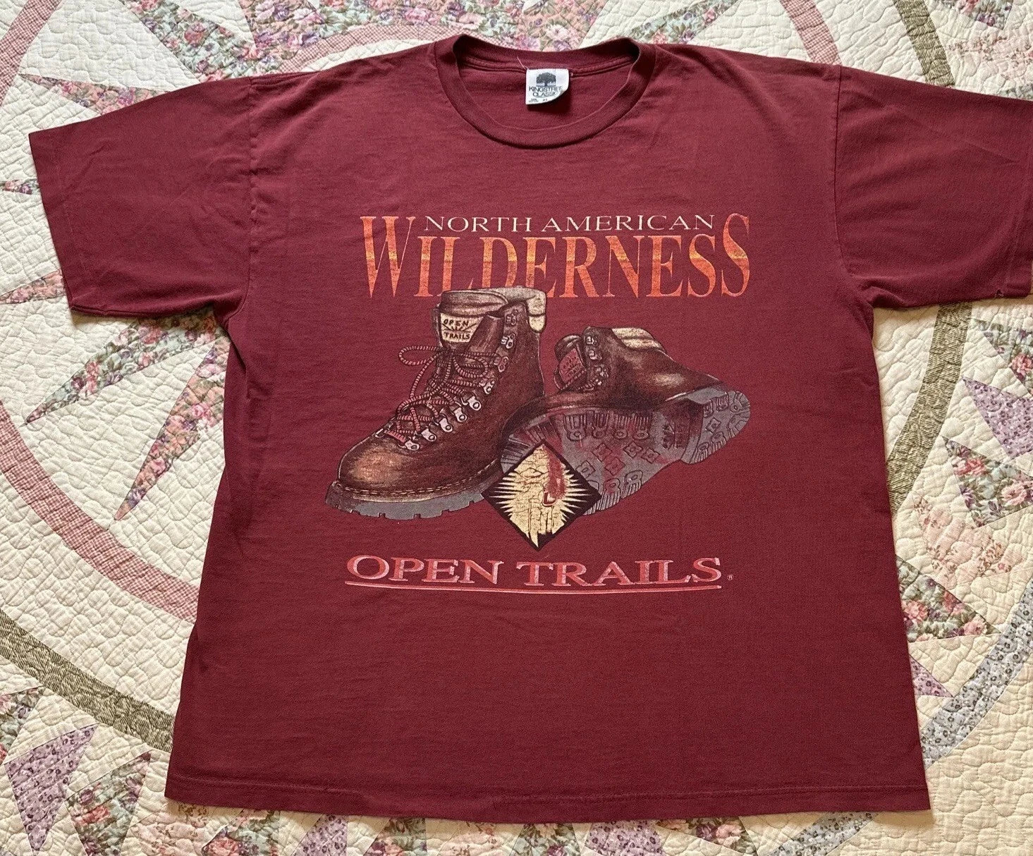 Kingstree Classic North American Wilderness Open Trails Shirt XL Unisex T-shirt, Sweatshirt, Hoodie, Long Sleeve Tee - T-Shirt, Sweatshirt, Hoodie