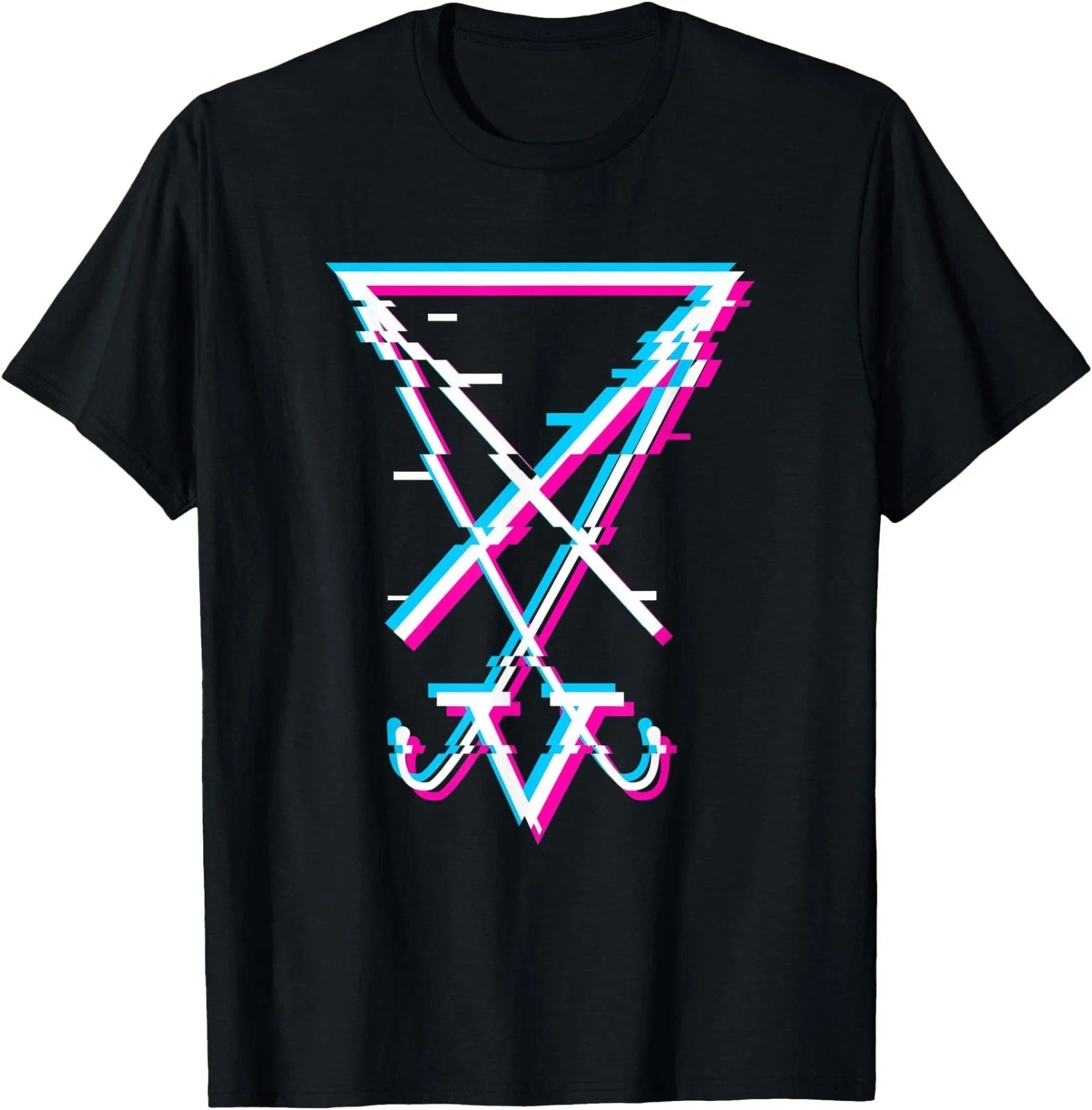 Lucifer Sign - Aesthetic Symbol of Devil Goth Vapor Wave T-Shirt Unisex T-shirt, Sweatshirt, Hoodie, Long Sleeve Tee - T-Shirt, Sweatshirt, Hoodie