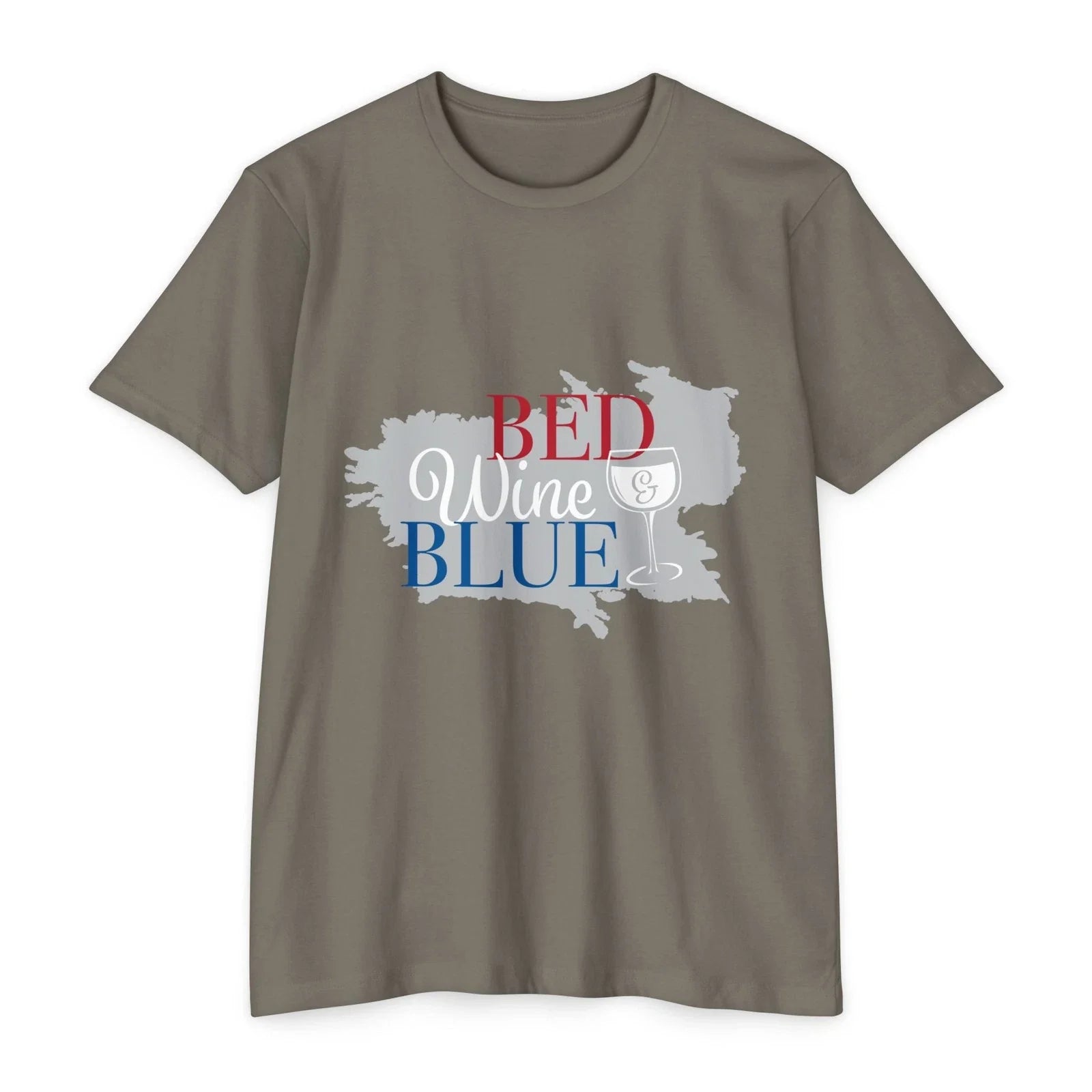Bed Wine Blue Graphic Tee Soft Lightweight Cotton Blend Casual Relaxed Fit Shirt Unisex T-shirt, Sweatshirt, Hoodie, Long Sleeve Tee - T-Shirt, Sweatshirt, Hoodie