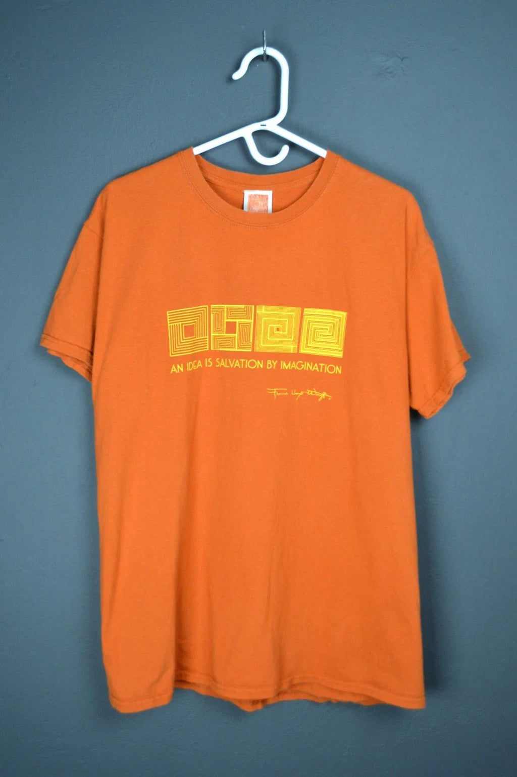 Frank Lloyd Wright An Idea Is Salvation By Imagination T-shirt Vintage Unisex T-shirt, Sweatshirt, Hoodie, Long Sleeve Tee - T-Shirt, Sweatshirt, Hoodie