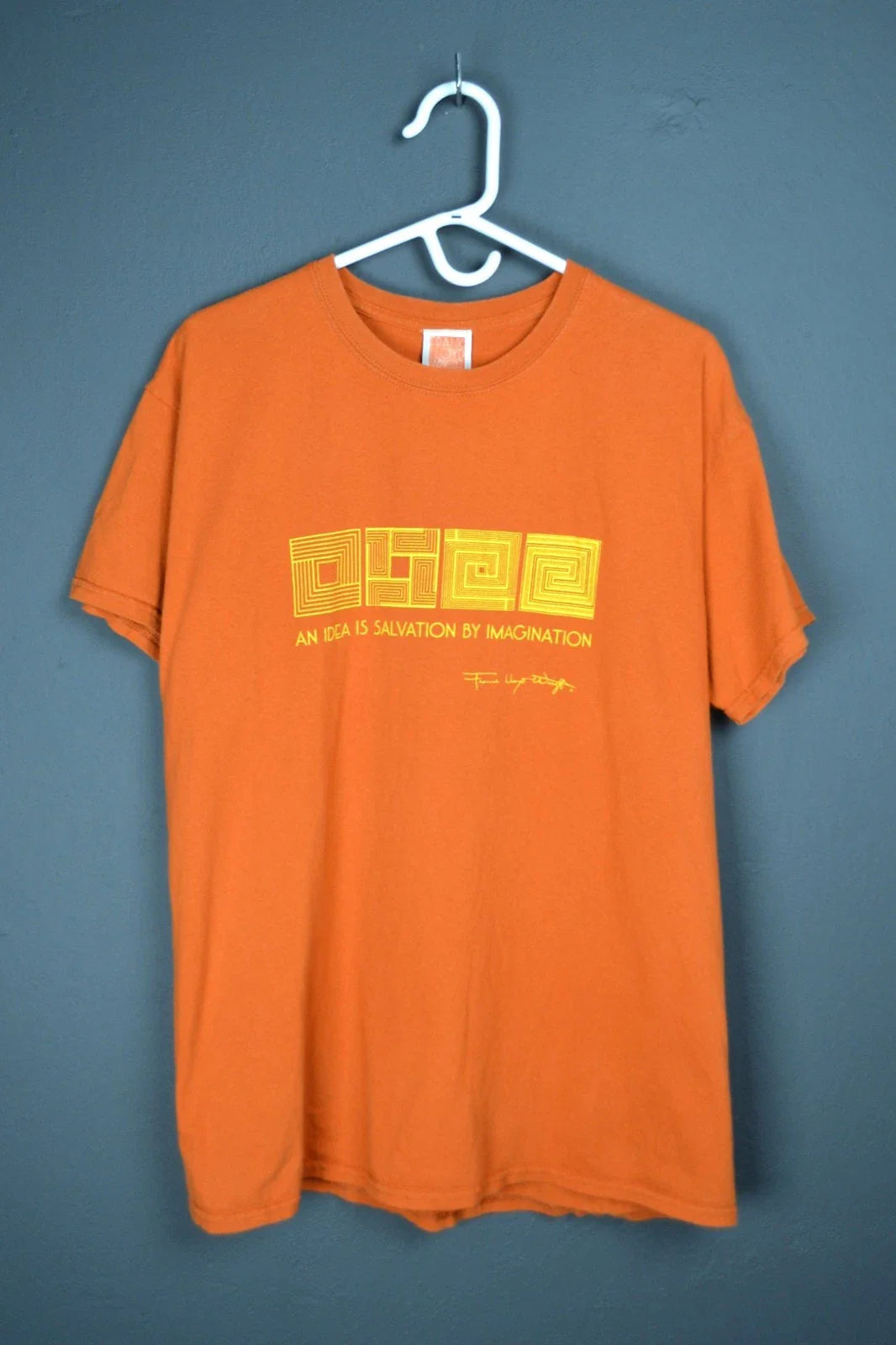 Frank Lloyd Wright An Idea Is Salvation By Imagination T-shirt Vintage Unisex T-shirt, Sweatshirt, Hoodie, Long Sleeve Tee - T-Shirt, Sweatshirt, Hoodie