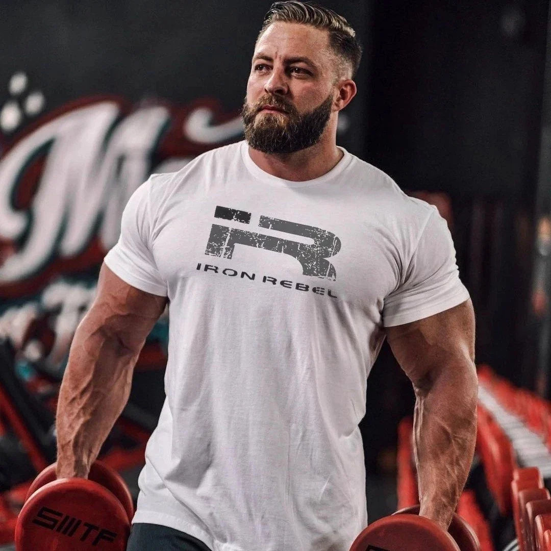 Mens Graphic Printed T-Shirt Oversized Gym Tee Bodybuilding Fitness Streetwear Unisex T-shirt, Sweatshirt, Hoodie, Long Sleeve Tee - T-Shirt, Sweatshirt, Hoodie