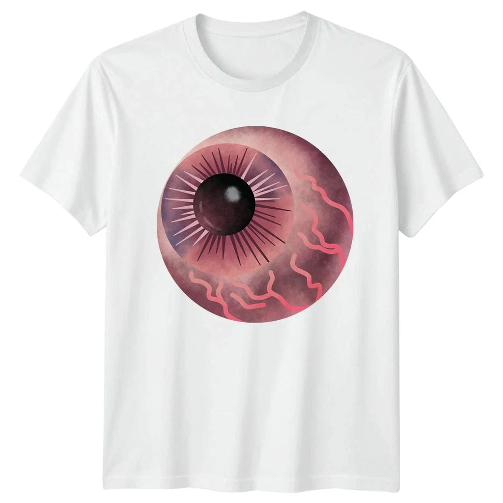 Pink Cosmic Eye T-Shirt Celestial Eye Illustration Abstract Art Unisex T-shirt, Sweatshirt, Hoodie, Long Sleeve Tee - T-Shirt, Sweatshirt, Hoodie