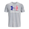 Under Armour 1370811 Men's UA Freedom Logo T-Shirt, Steel Light Heather, Large Unisex T-shirt, Sweatshirt, Hoodie, Long Sleeve Tee - T-Shirt, Sweatshirt, Hoodie