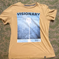 MBX Denim Wear Mens Visionary Graphic Tan Blue Cotton Short Sleeve T-Shirt M Unisex T-shirt, Sweatshirt, Hoodie, Long Sleeve Tee - T-Shirt, Sweatshirt, Hoodie