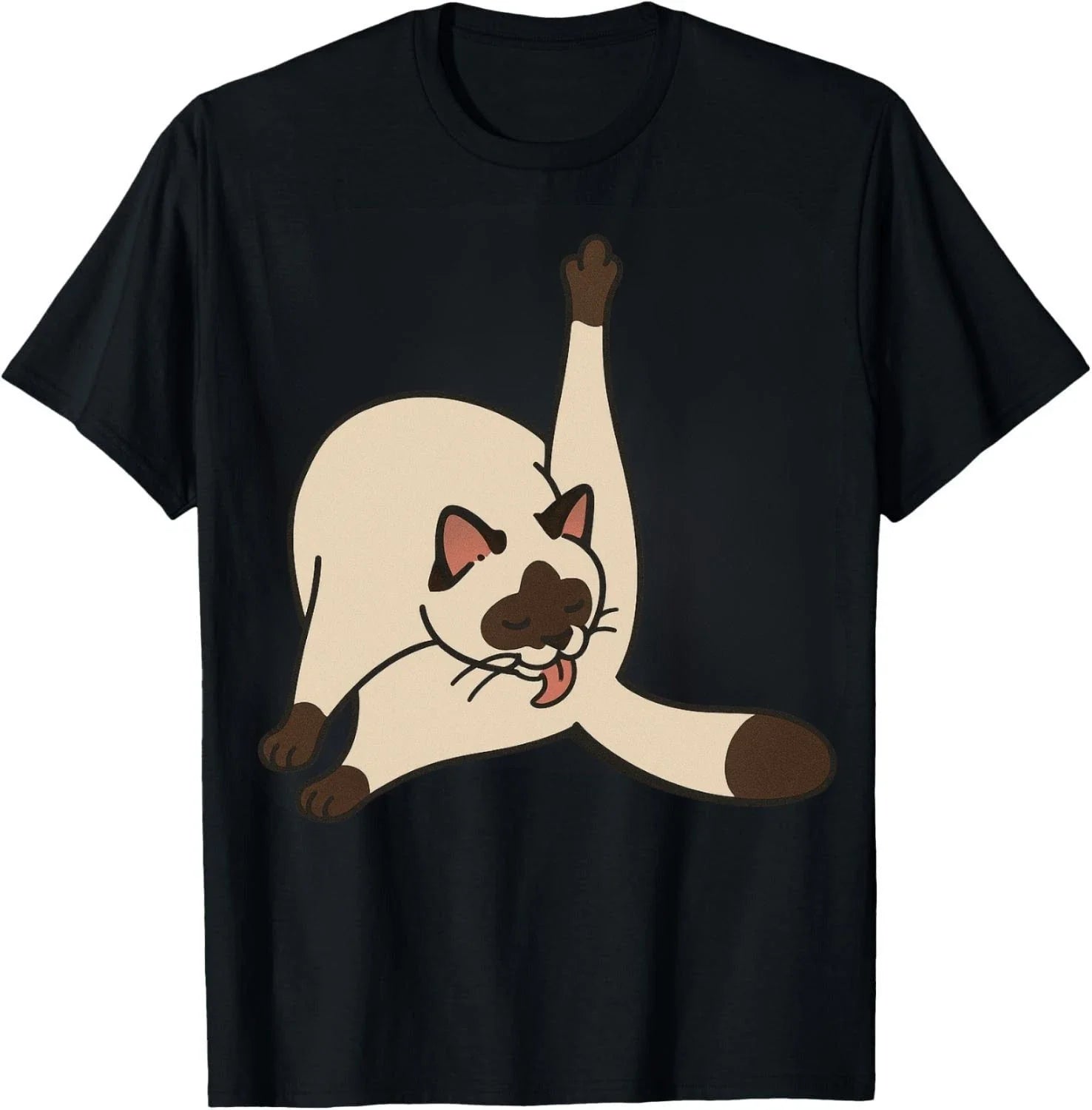 Funny Cute Cat Grooming Minimalist Line Art Pet Lover Gift Unisex T-Shirt Unisex T-shirt, Sweatshirt, Hoodie, Long Sleeve Tee - T-Shirt, Sweatshirt, Hoodie