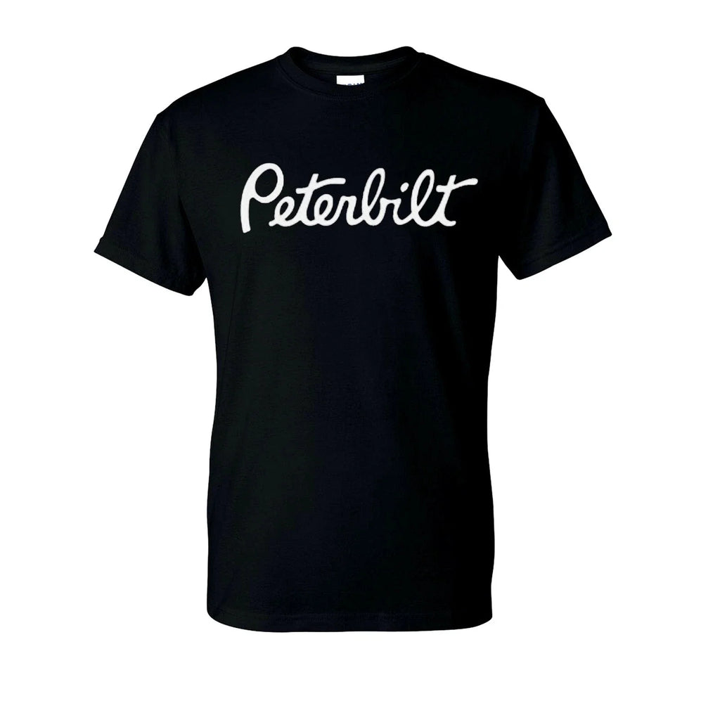 New Peterbilt Trucks Trucker T-Shirt for Men  Simple Design, Sizes S to XL Unisex T-shirt, Sweatshirt, Hoodie, Long Sleeve Tee - T-Shirt, Sweatshirt, Hoodie