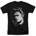 Elvis Presley - Simple Face - Adult Unisex Short Sleeve T-Shirt - Black Unisex T-shirt, Sweatshirt, Hoodie, Long Sleeve Tee - T-Shirt, Sweatshirt, Hoodie