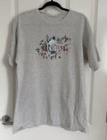 Kith Floral Logo T-Shirt Grey Heather Size M Streetwear Graphic Tee Casual Unisex T-shirt, Sweatshirt, Hoodie, Long Sleeve Tee - T-Shirt, Sweatshirt, Hoodie