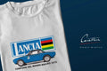 1972 LANCIA FULVIA WORLD RALLY RALLIES CHAMPION CAR JERSEY T-SHIRT blue Unisex T-shirt, Sweatshirt, Hoodie, Long Sleeve Tee - T-Shirt, Sweatshirt, Hoodie