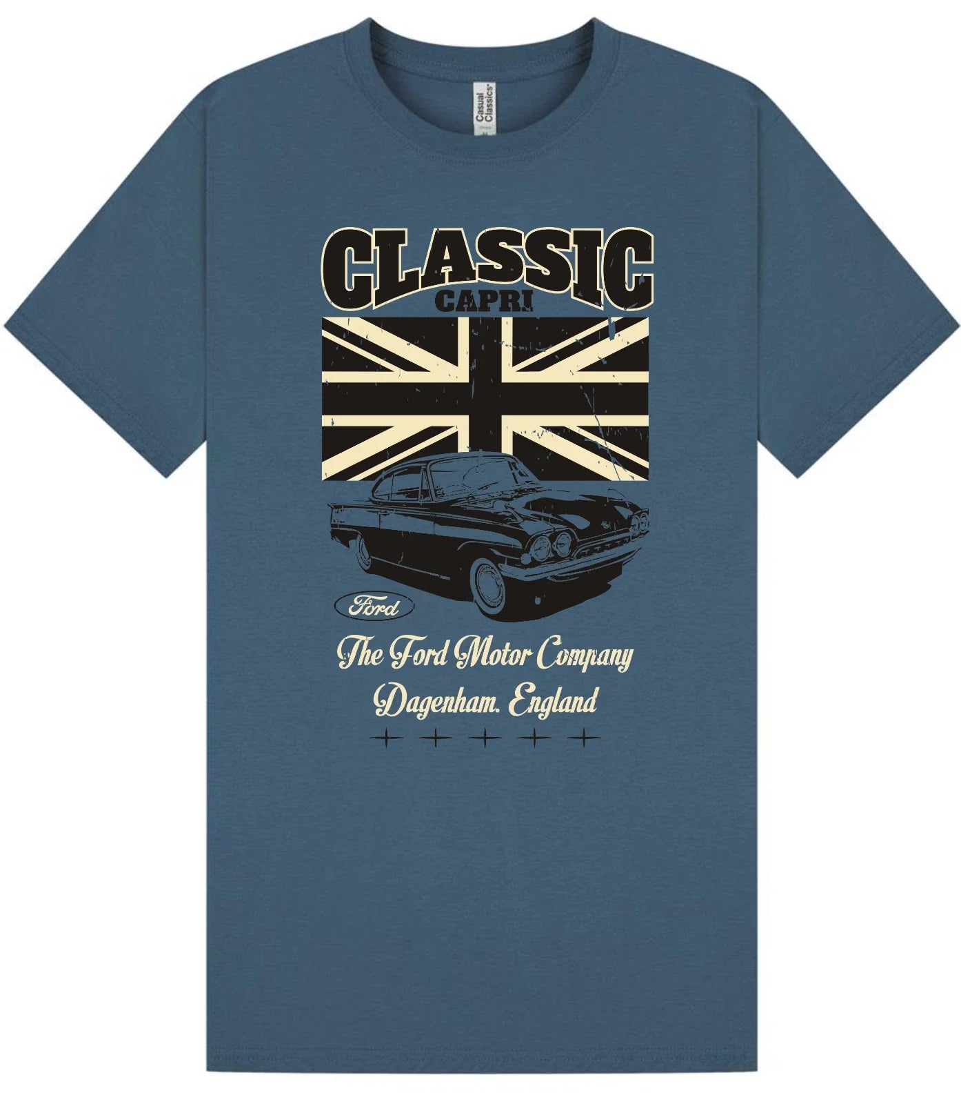 Classic Capri T Shirt Vinatge Style Design, Classic Car S - 5XL Size Unisex T-shirt, Sweatshirt, Hoodie, Long Sleeve Tee - T-Shirt, Sweatshirt, Hoodie